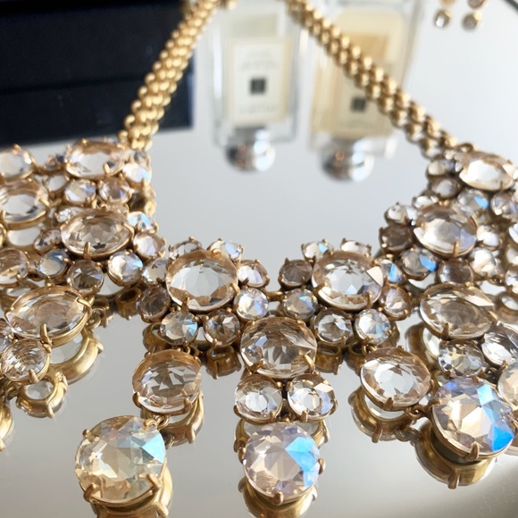 J.Crew Icy Crystal Necklace - Picture 2 of 7